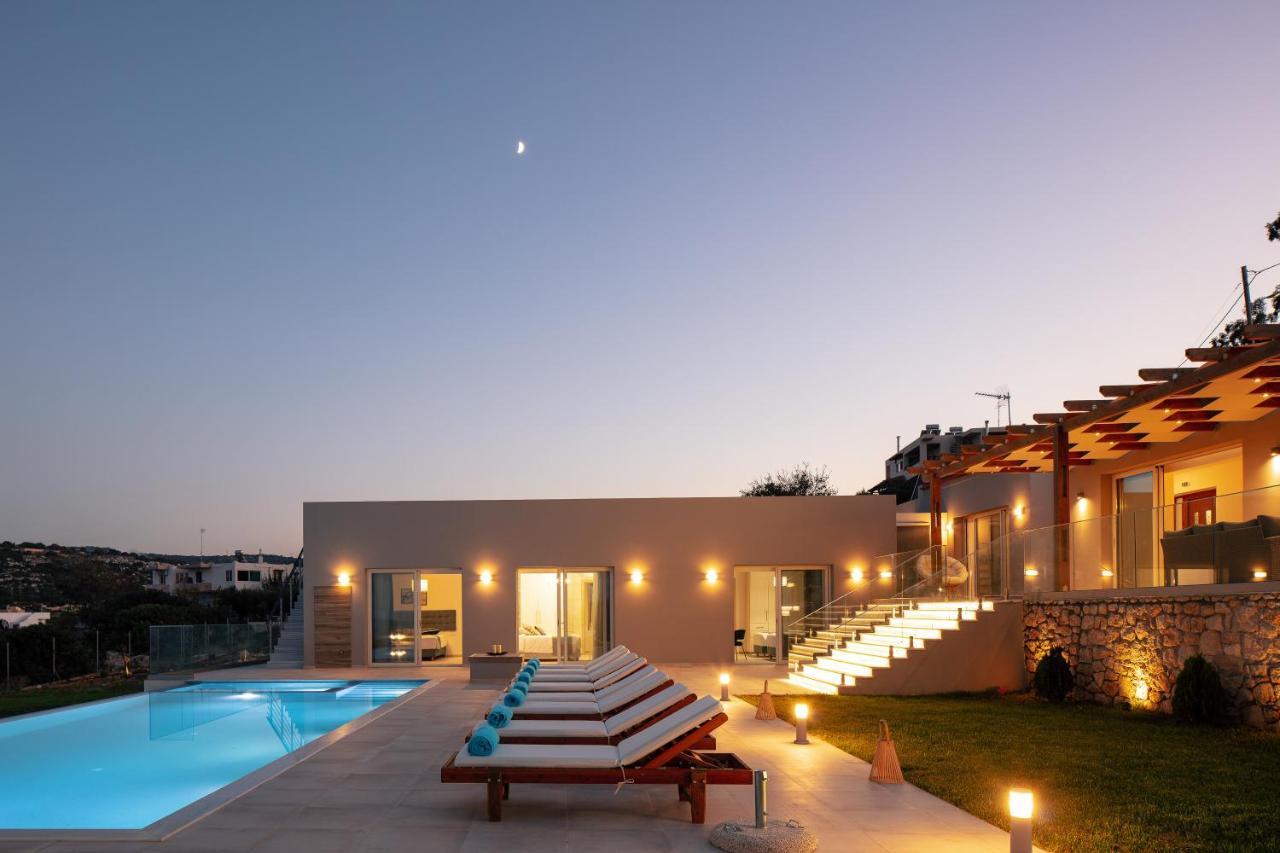 Rethymnian Gem Luxury Villa Gerani  Bagian luar foto