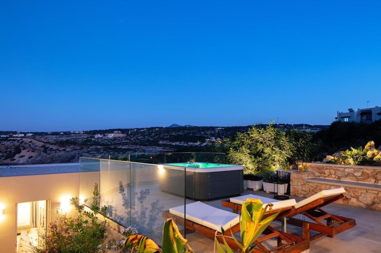 Rethymnian Gem Luxury Villa Gerani  Bagian luar foto